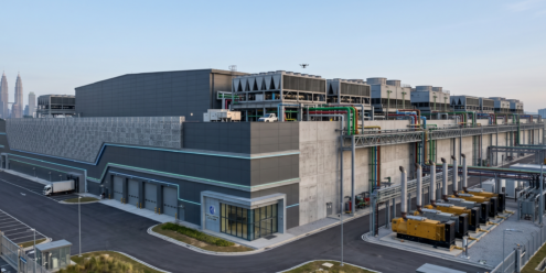 Hyperscale data center building